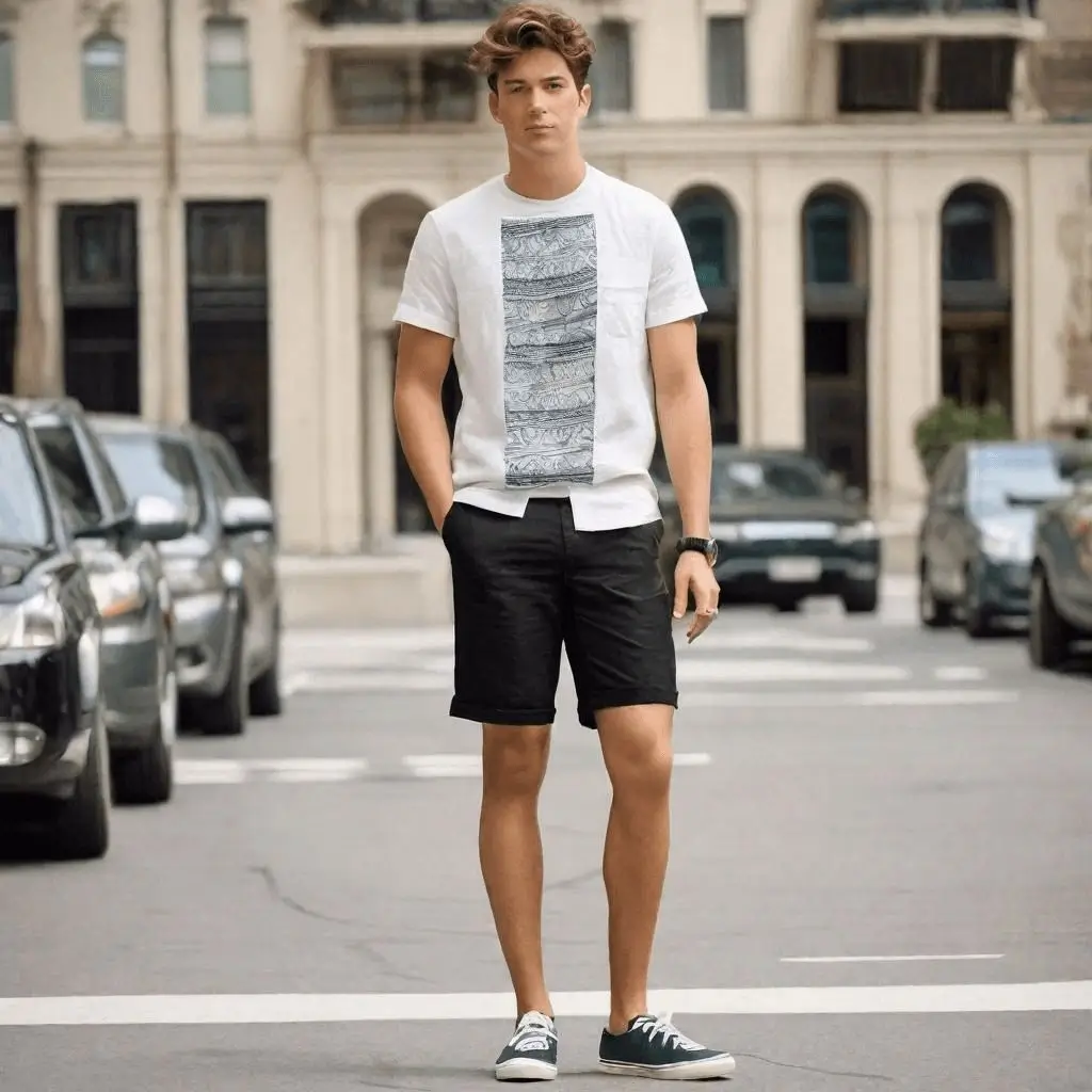 What To wear with black shorts | The Apparel Artist