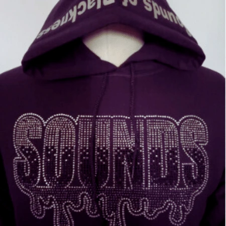 how to wash rhinestone hoodie